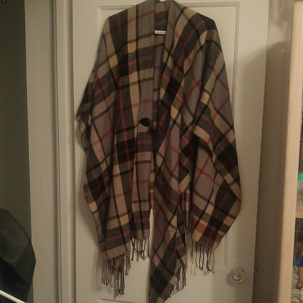 Plaid cover up